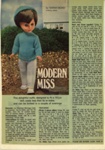 Magazine cutting: Modern Miss; c.1960s; GWL-2022-135-34