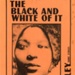 Front cover: The Black and White Of It; Shockley, Ann Allen; 1980; 0-930044-15-0; GWL-2023-30-3