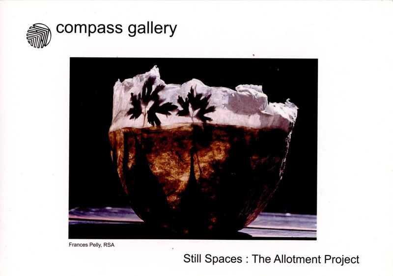 Catalogue cover: Still Spaces: The Allotment Project; Compass Gallery; 2013; GWL-2020-48-7