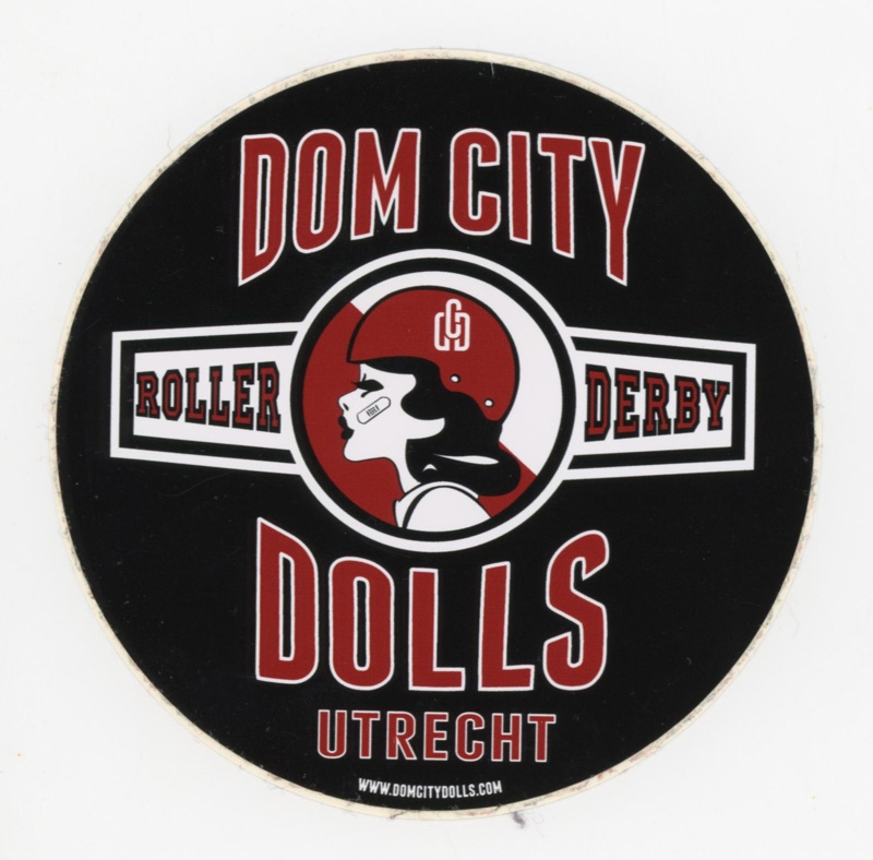 Sticker: Dom City Dolls; Dom City Roller Derby; GWL-2015-131-47