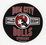 Sticker: Dom City Dolls; Dom City Roller Derby; GWL-2015-131-47