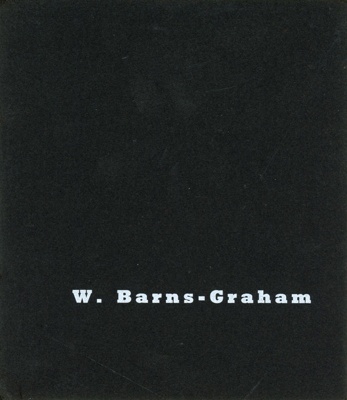 Catalogue cover: W. Barns-Graham; The Scottish Gallery; 1960; GWL-2022-30-6