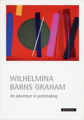 Invite (front): Wilhelmina Barns-Graham: an adventure in printmaking; Bohun Gallery; 2008; GWL-2022-30-34