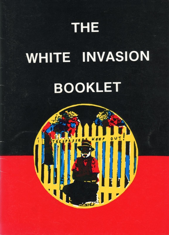 Front cover: The White Invasion Booklet; The White Invasion Diary Collective; 1986; GWL-2023-30-4