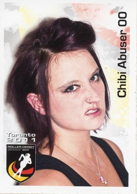 Sticker: Chibi Abuser; Roller Derby Germany; 2011; GWL-2016-112-9