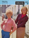 Knitting pattern: Lady's Cardigan; Sirdar Design No. 2078B; 1960s; GWL-2015-94-21