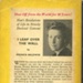 Back cover: I Leap Over the Wall; Baldwin, Monica; 1958; GWL-2025-83
