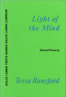 Front cover: Light of the Mind; Ransford, Tessa; 1980; 0 902859 73 0; GWL-2025-135-1
