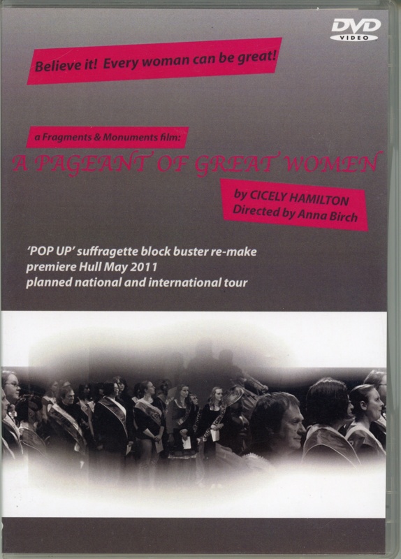 DVD front cover: A Pageant of Great Women; Birch, Anna; c.2011; GWL-2025-75-4-2