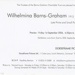Invite: Wilhelmina Barns-Graham: Late Prints and Small Paintings; Dorseframe Pictures Ltd; 2006; GWL-2022-30-46