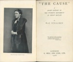 Title page: "The Cause": A Short History of the Women's Movement in Great Britain; Strachey, Ray; 1928; GWL-2025-109-1