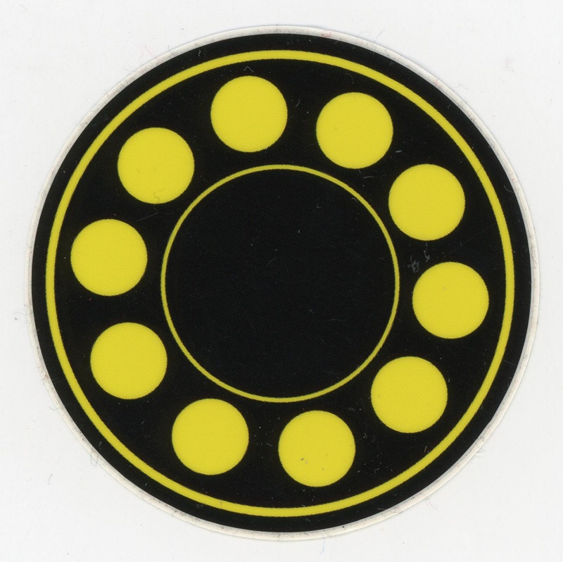 Sticker: Skate Bearings; c.2010s; GWL-2025-118-76