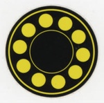 Sticker: Skate Bearings; c.2010s; GWL-2025-118-76