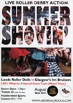 Programme: Summer Shovin'; Leeds Roller Derby; August 2011; GWL-2015-135-2