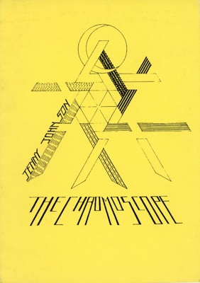 Poetry publication front cover: The Chromoscope; Johnson, Jenny; 1991; GWL-2024-32-4