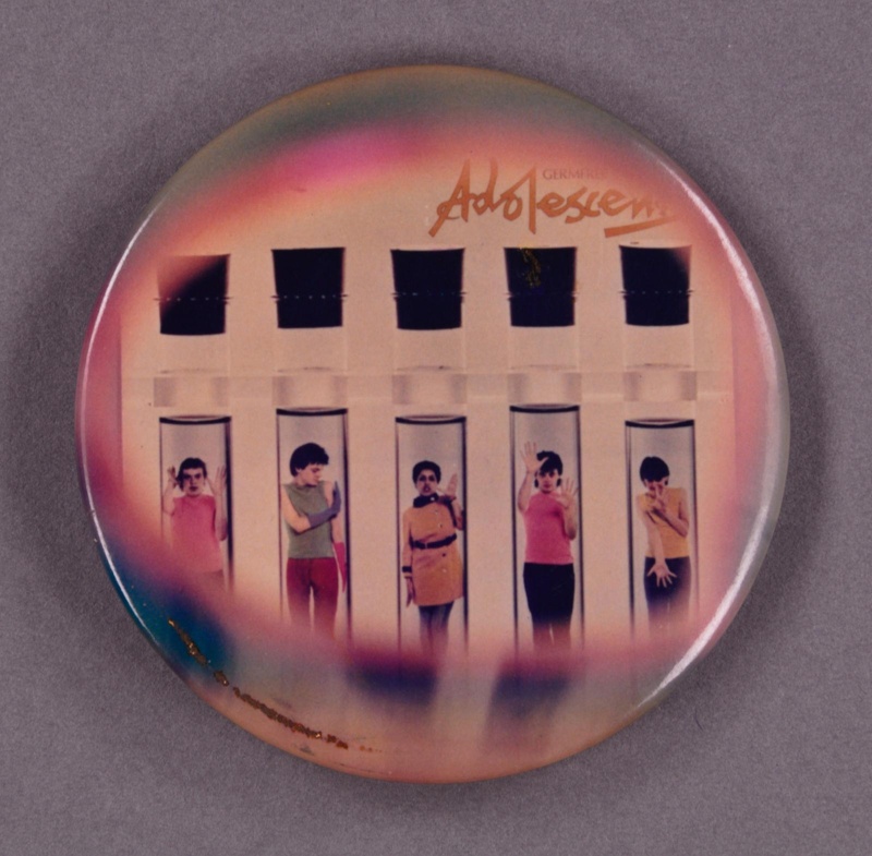 Badge: Adolescents; c.1978; GWL-2013-29-4