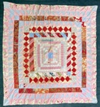 Patchwork Topper; Moffat family; c.1880s-1900; GWL-2017-40-3