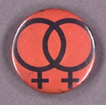 Badge: Interlocking Venus symbols; GWL-2015-111-10