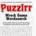 Puzzlrr wordsearch; London Rockin' Rollers; 2017; GWL-2019-95-35