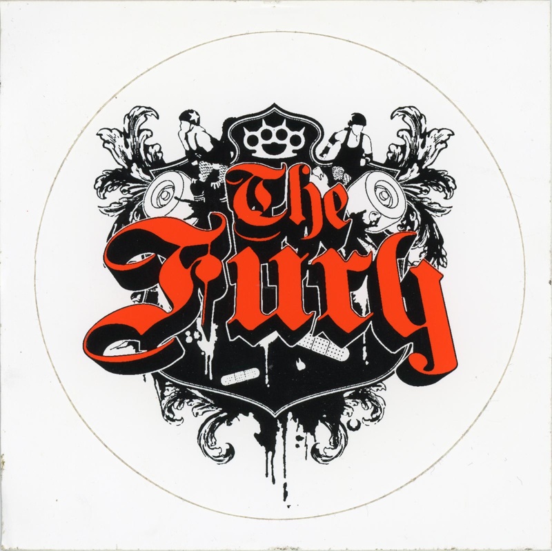 Roller Derby sticker: The Fury; GWL-2019-59-21