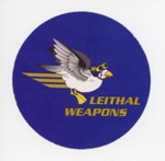 Roller Derby sticker: Lethal Weapons; GWL-2019-59-11