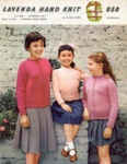 Knitting pattern: Girl's Raglan Cardigan; Lister Leaflet No. 658; c.1940s-50s; GWL-2017-11-14