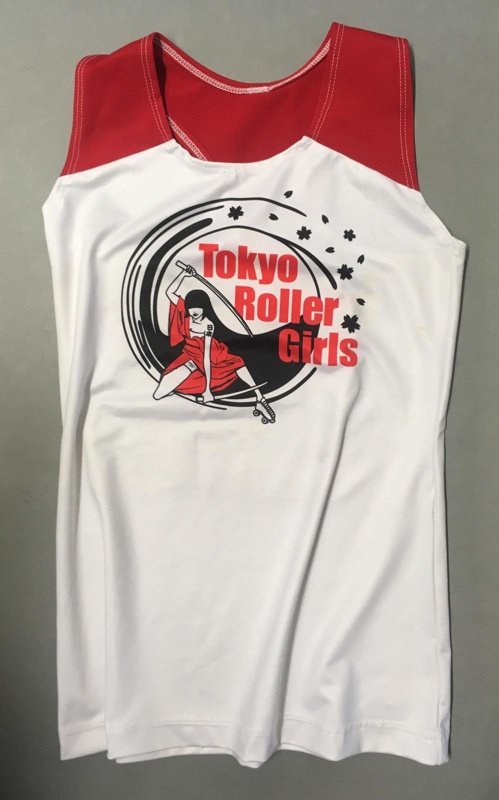 Vest: 183 Postlewaight; Tokyo Roller Girls; 2010s; GWL-2020-45-6