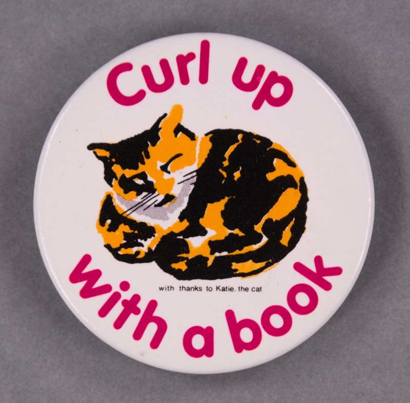 Badge: Curl Up With a Book; GWL-2014-6-4