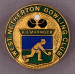 Badge: West Netherton Bowling Club; GWL-2012-27-2