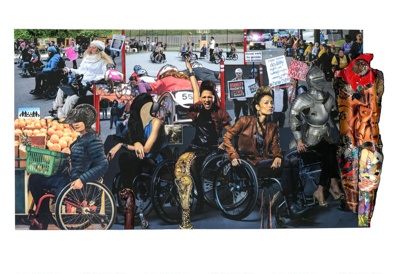 March Against Ableism 1053; Stein, Linda; 2019; GWL-2023-9-4. Photo credit: Have Art: Will Travel Inc.