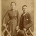 Carte de Visite photograph: unidentified couple; Ovinius Davis; c.1880-1910; GWL-2022-148-1