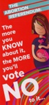 Leaflet: The Abortion Referendum; Save the 8th; 2018; GWL-2022-152-2