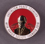 Badge: Keir Hardie Society; c.2010; GWL-2013-51-9