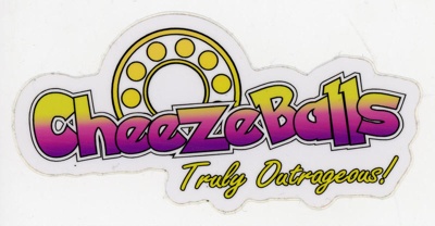 Sticker: CheezeBalls ~ Truly Outrageous!; CheezeBalls; c.2010s; GWL-2025-118-63