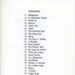 Contents page: The Ponnage Pool; Cruickshank, Helen Burness; 1968; GWL-2025-94-1