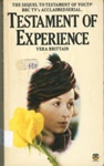 Front cover: Testament of Experience; GWL-2016-118-4
