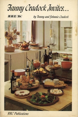 Front cover: Fanny Cradock Invites...; Cradock, Fanny and Johnnie; 1970; 563 09374 9; GWL-2023-17-2
