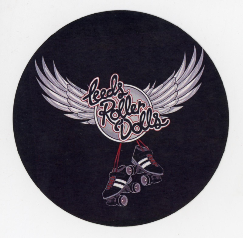 Sticker: Leeds Roller Dolls; Leeds Roller Derby; c.2016-20; GWL-2025-118-25