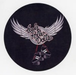 Sticker: Leeds Roller Dolls; Leeds Roller Derby; c.2016-20; GWL-2025-118-25 Sticker: Leeds Roller Dolls; Leeds Roller Derby; c.2016-20; GWL-2025-118-25