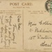 Postcard back: Gossips and Eavesdroppers; Bamforth & Co Ltd; c.1905; GWL-2024-77-51