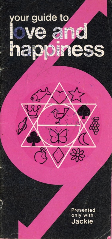 Booklet cover: Your Guide to Love and Happiness; D.C. Thompson & Co. Ltd; 1971; GWL-2021-16-6