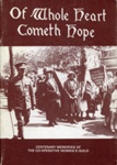 Front cover: Of Whole Heart Cometh Hope: Centenary Memories of the Co-operative Women's Guild; Salt, Schweitzer & Wilson; 1983; GWL-2025-100-1