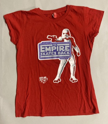 T-shirt: The Empire Skates Back; London Rockin' Rollers; 2011; GWL-2015-139-4