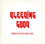 Sticker: BLEEDING GOOD; REEK perfume; GWL-2020-44-8