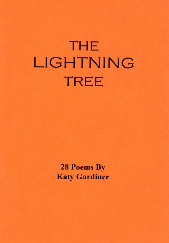 Poetry booklet cover: The Lightning Tree; Gardiner, Katy; 10902262-10-7; GWL-2022-37