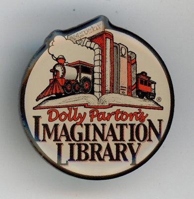 Badge: Dolly Parton's Imagination Library; GWL-2019-67-2