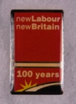 Badge: New Labour - New Britain; 1999; GWL-2013-50-25