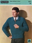 Knitting pattern: Lumber Jacket; Patons Publications No. 9471; c.1960s; GWL-2017-11-22