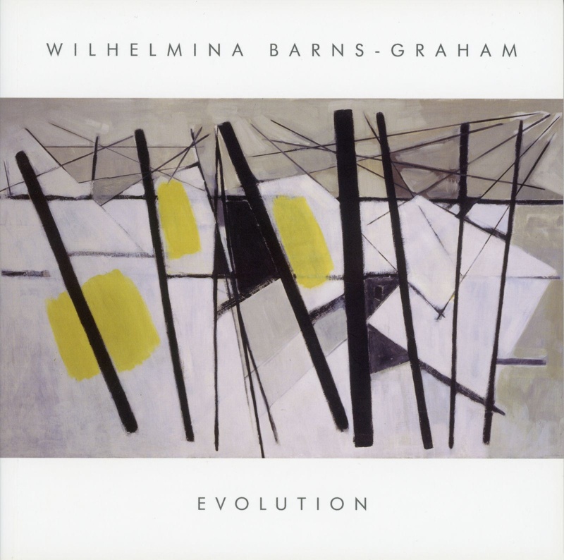 Catalogue cover: Wilhelmina Barns-Graham: Evolution; Sherborne House; 2007; GWL-2022-30-29