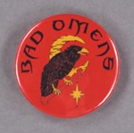 Badge: Bad Omens; Glasgow Roller Derby; 2011-13; GWL-2013-32-5